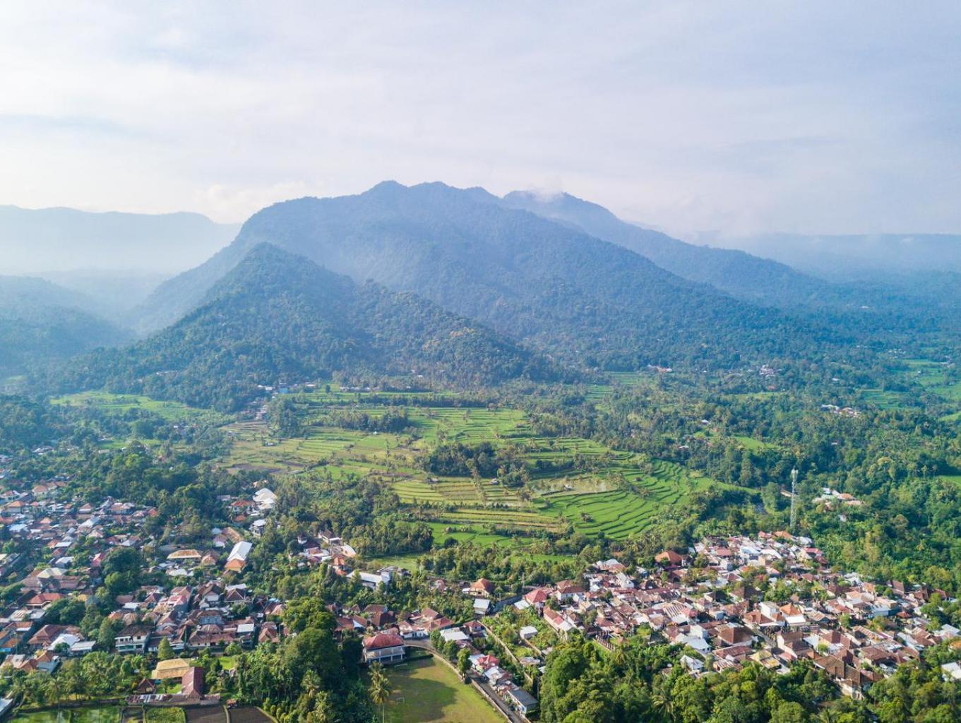 Pemandangan Desa Kenangan Jaya 1